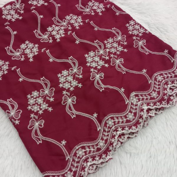 KAIN PASANG SULAM COTTON 4M - PLAIN & PRINTED