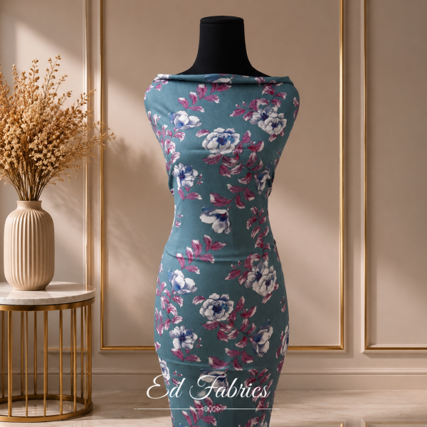KAIN PASANG SATIN JACQUARD/ EMBOSS BIDANG 60