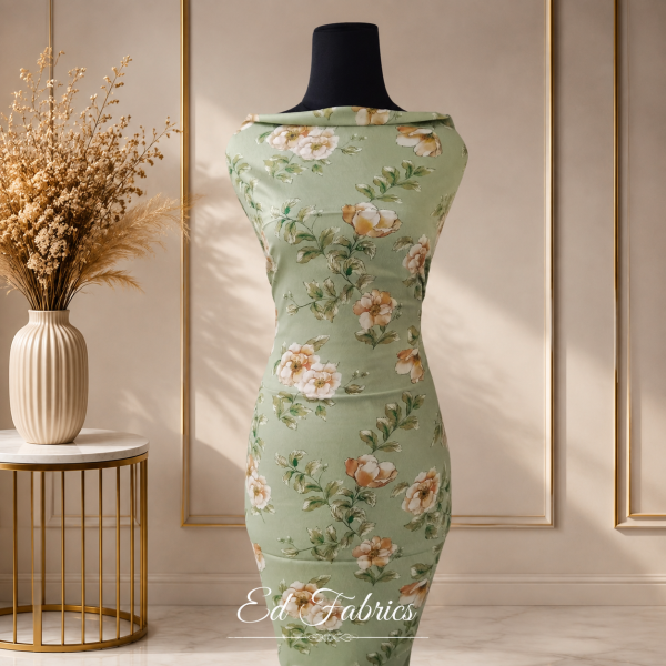 KAIN PASANG SATIN JACQUARD/ EMBOSS BIDANG 60
