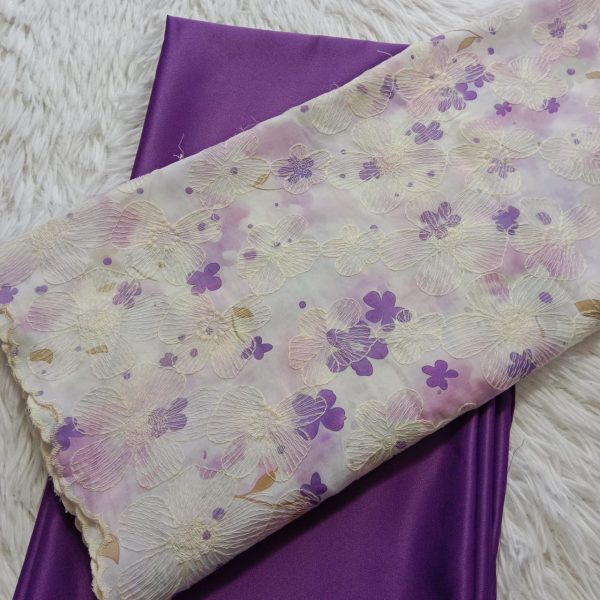 KAIN PASANG SULAM COTTON x KAIN PLAIN