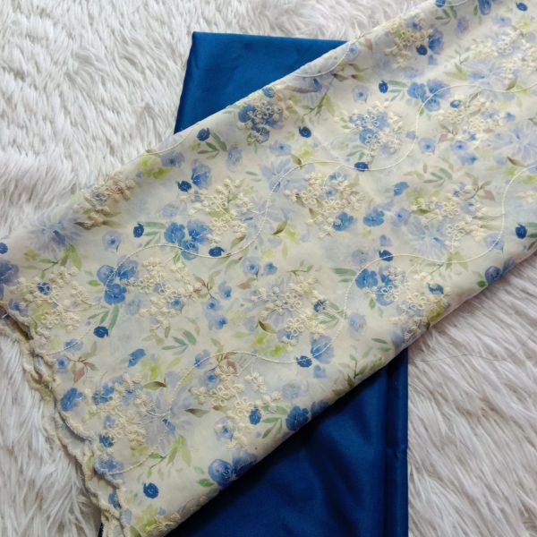 KAIN PASANG SULAM COTTON x KAIN PLAIN