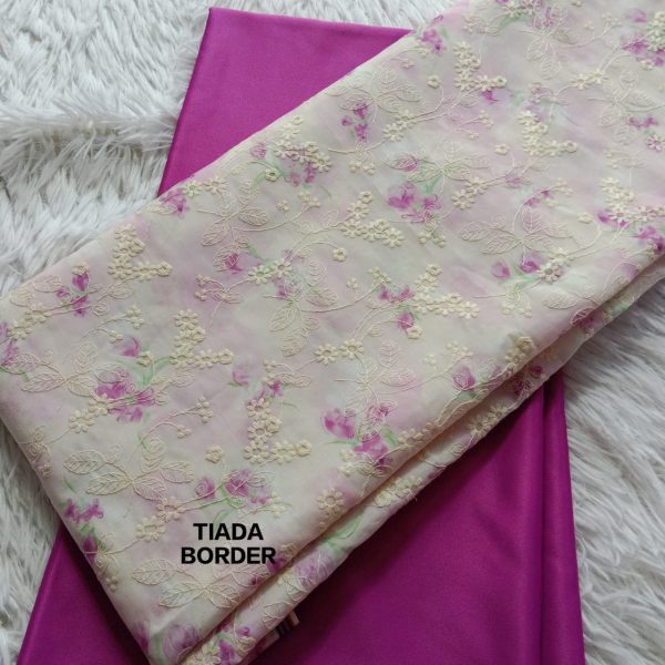 KAIN PASANG SULAM COTTON x KAIN PLAIN
