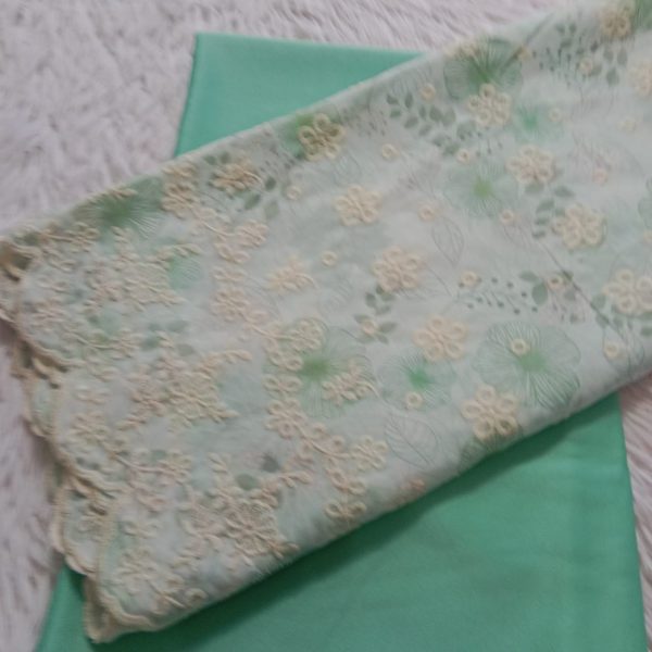 KAIN PASANG SULAM COTTON x KAIN PLAIN