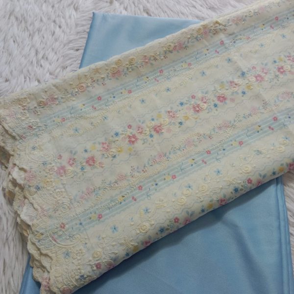 KAIN PASANG SULAM COTTON x KAIN PLAIN