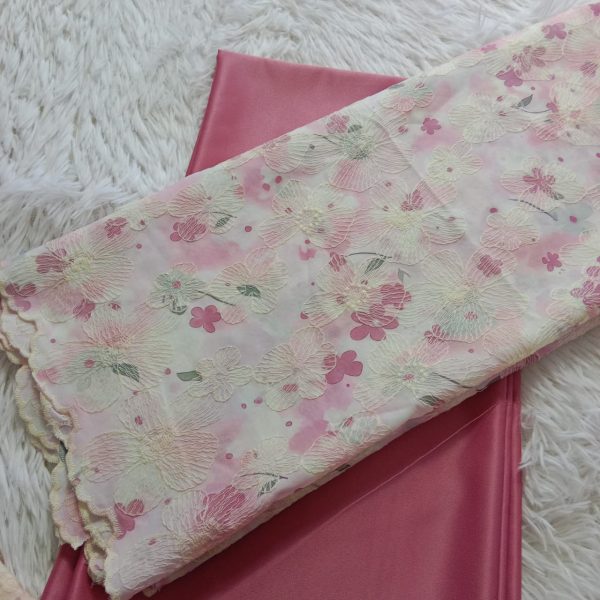 KAIN PASANG SULAM COTTON x KAIN PLAIN