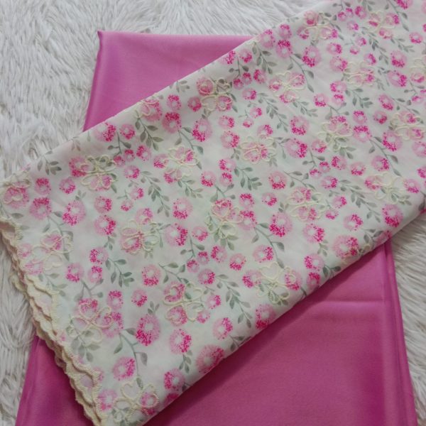 KAIN PASANG SULAM COTTON x KAIN PLAIN
