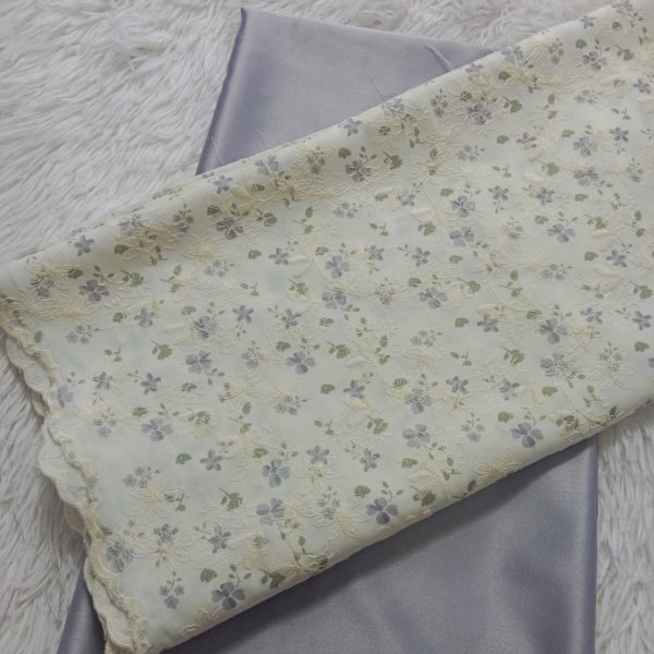 KAIN PASANG SULAM COTTON x KAIN PLAIN