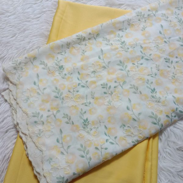 KAIN PASANG SULAM COTTON x KAIN PLAIN