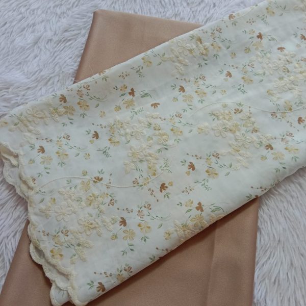 KAIN PASANG SULAM COTTON x KAIN PLAIN