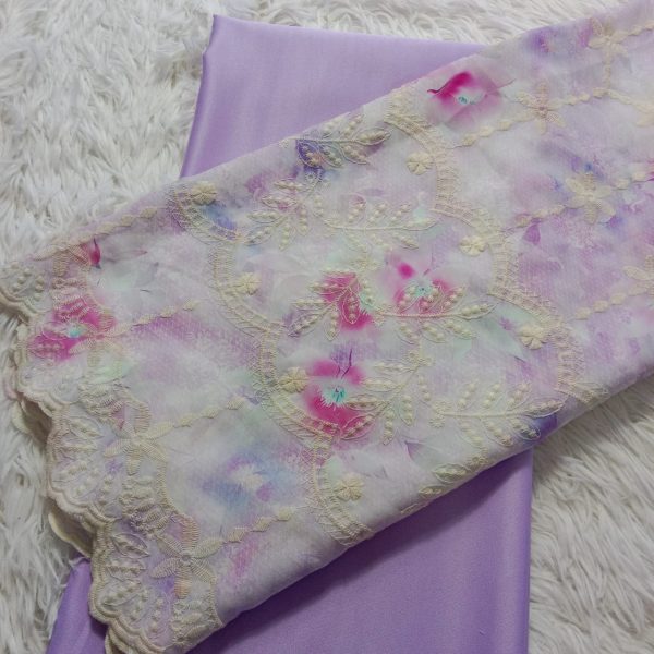KAIN PASANG SULAM COTTON x KAIN PLAIN