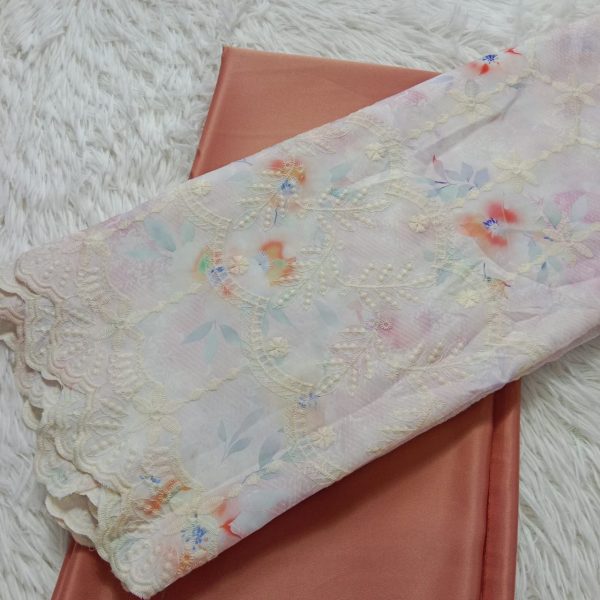 KAIN PASANG SULAM COTTON x KAIN PLAIN