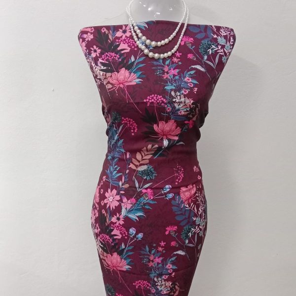 KAIN PASANG SATIN JACQUARD/ EMBOSS BIDANG 60