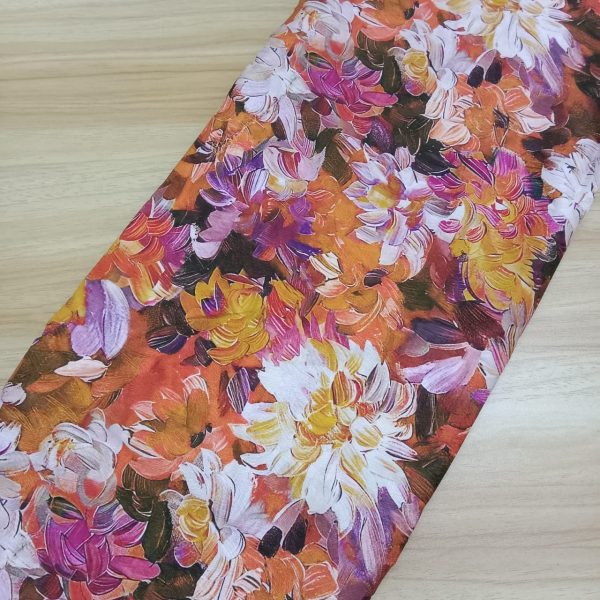 KAIN PASANG SATIN JACQUARD/ EMBOSS BIDANG 60