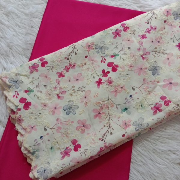 KAIN PASANG SULAM COTTON x KAIN PLAIN