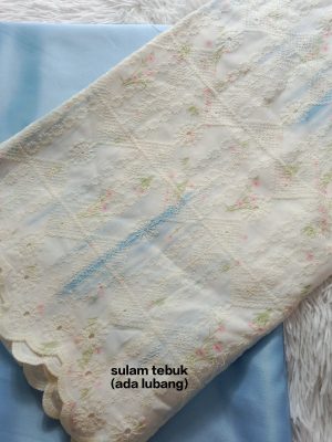 KAIN PASANG SULAM COTTON x KAIN PLAIN - CP12