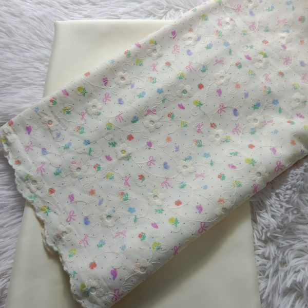 KAIN PASANG SULAM COTTON x KAIN PLAIN - CP2