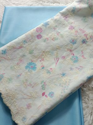 KAIN PASANG SULAM COTTON x KAIN PLAIN - CP9