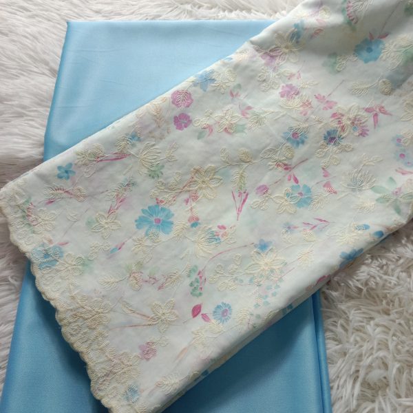 KAIN PASANG SULAM COTTON x KAIN PLAIN - CP9
