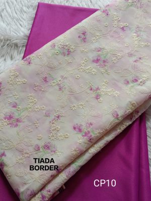 KAIN PASANG SULAM COTTON x KAIN PLAIN - CP10