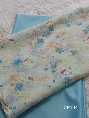 KAIN PASANG SULAM COTTON x KAIN PLAIN - CP104