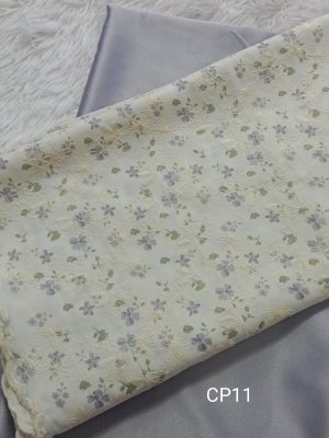 KAIN PASANG SULAM COTTON x KAIN PLAIN - CP11