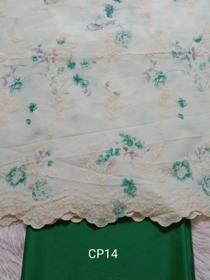 KAIN PASANG SULAM COTTON x KAIN PLAIN - CP14