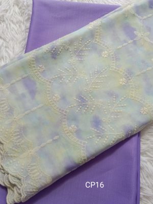 KAIN PASANG SULAM COTTON x KAIN PLAIN - CP16