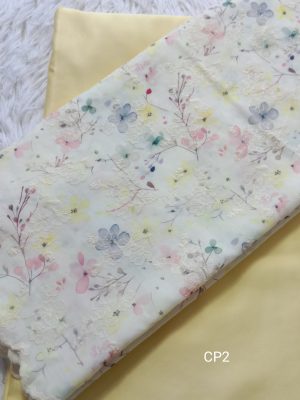 KAIN PASANG SULAM COTTON x KAIN PLAIN - CP2
