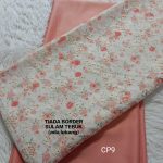KAIN PASANG SULAM COTTON x KAIN PLAIN - CP9